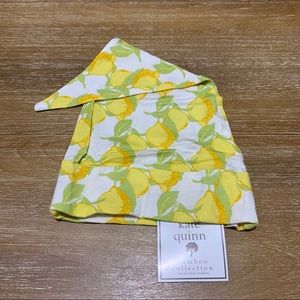 3/$25 Kate Quinn Lemon Print Gnome Hat 6-12 Months